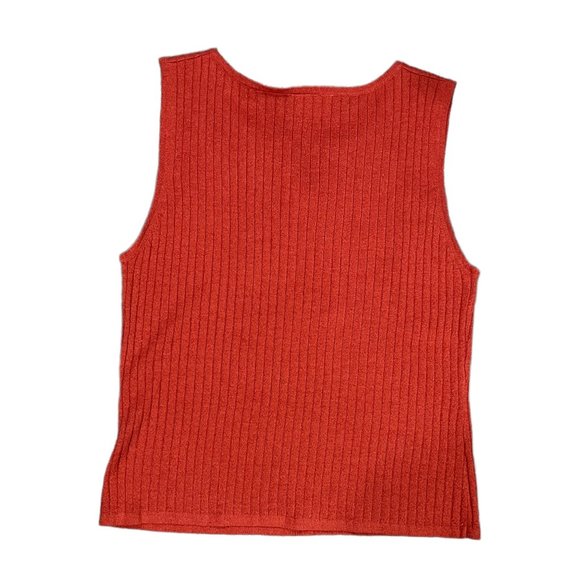 Vintage Kathie Lee Collection Sleeveless Sweater Size L - Picture 3 of 5